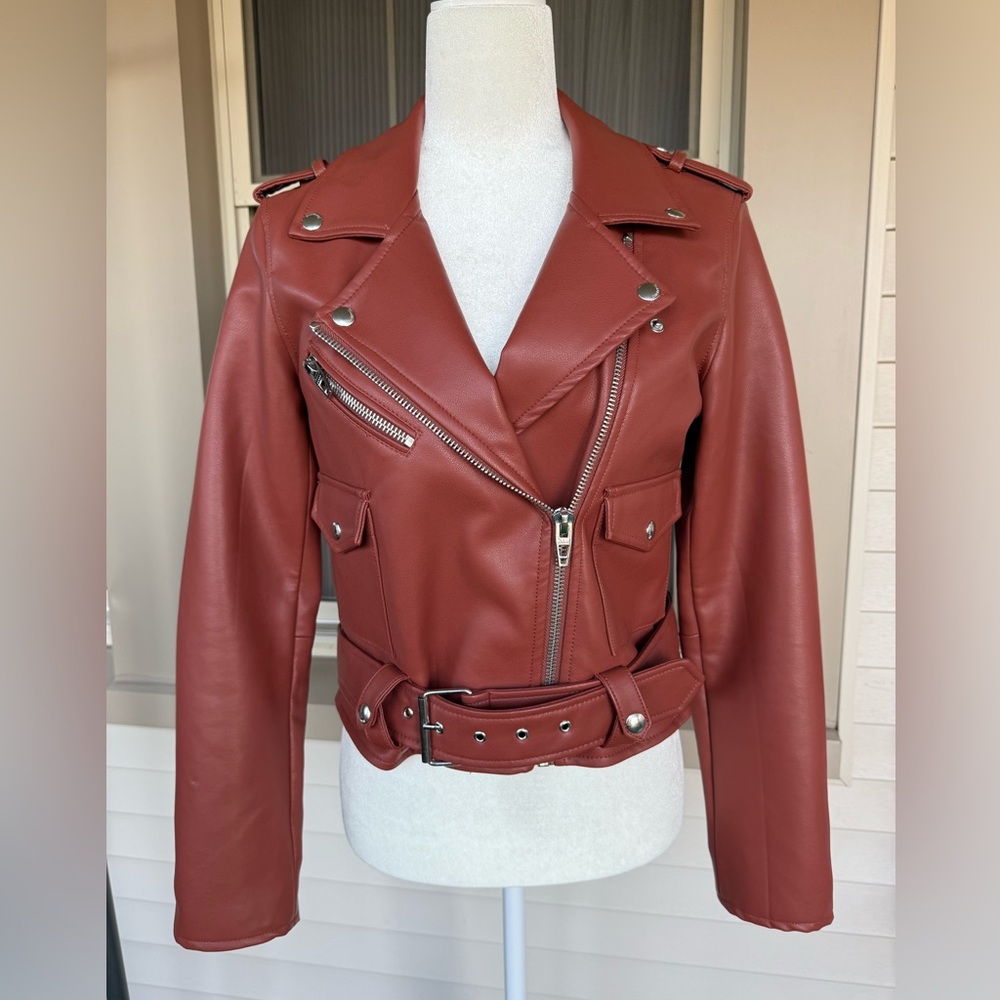 Blank NYC Faux Leather Moto Jacket!